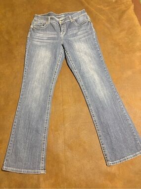 Maurices Ashlyn Curvy Bootcut Blue Jeans Woman’s Size Regular 11/12